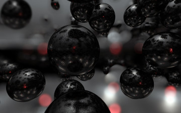 Картинка 3д графика другое шары