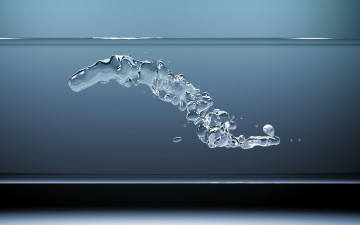 Картинка 3д графика другое вода