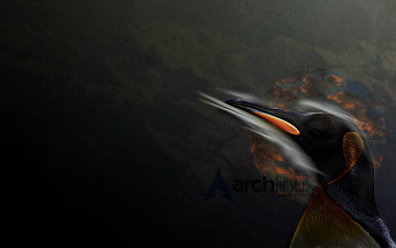 Картинка компьютеры linux пингвин