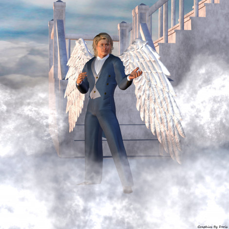 Обои картинки фото 3д, графика, angel, ангел