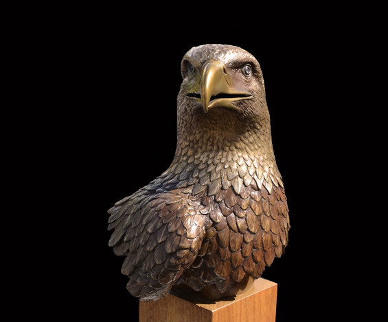 Обои картинки фото разное, рельефы, статуи, музейные, экспонаты, орел