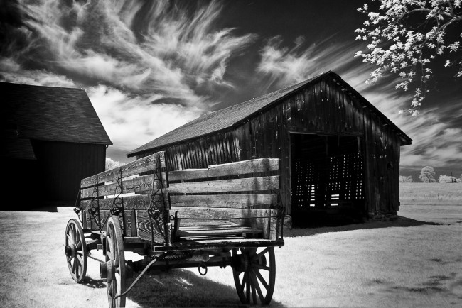 Обои картинки фото разное, транспортные, средства, магистрали, облака, повозка, дом