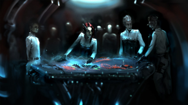 Обои картинки фото фэнтези, люди, карта