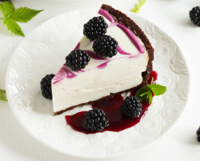 Картинка еда торты ежевика