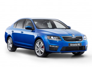 Картинка автомобили skoda синий 2014г 5e au-spec rs octavia