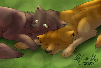 Картинка рисованные животные +собаки собаки