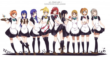 Картинка love+live аниме *unknown+ другое под мороженое sonoda umi nishikino maki minami kotori love live school idol project gensou kuro usagi арт kousaka honoka koizumi hanayo ayase eri бутылка девушки yazawa nico toujou nozomi