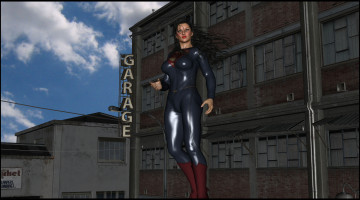 Картинка 3д+графика люди+ people взгляд девушка