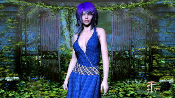 Картинка 3д+графика люди+ people девушка взгляд