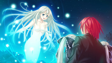 Картинка sousouki+reginald аниме *unknown+ другое звезды свет ночь парень девушка sousouki reginald арт