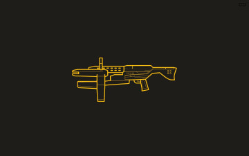 Картинка рисованные минимализм оружие