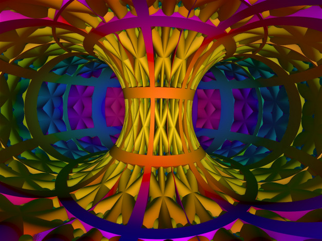Обои картинки фото 3д графика, фракталы , fractal, цвета, узор, фон