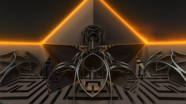 Обои картинки фото 3д графика, фракталы , fractal, цвета, фон, узор