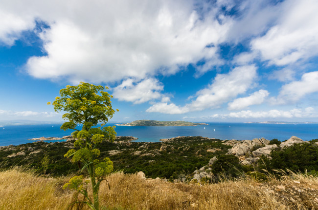 Обои картинки фото природа, побережье, океан, облака, остров