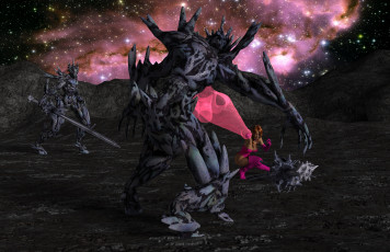 Картинка 3д+графика фантазия+ fantasy девушка демоны магия фон взгляд