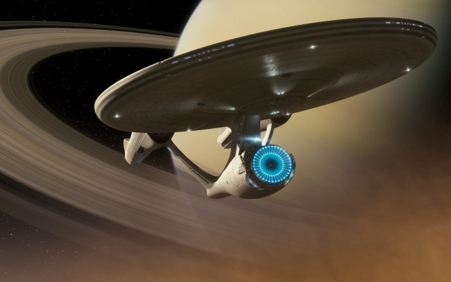 Обои картинки фото star trek online, видео игры, полет, планета, вселенная, космический, корабль