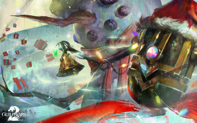 Обои картинки фото видео игры, guild wars 2, action, ролевая, 2, wars, guild