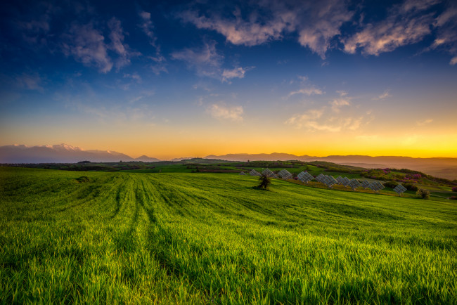 Обои картинки фото природа, восходы, закаты, рассвет