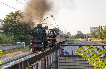 Картинка техника паровозы рельсы паровоз