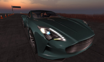 Картинка 3д+графика люди-авто мото+ people-+car+ +moto взгляд девушка автомобиль фон