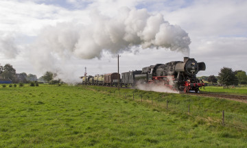 Картинка техника паровозы рельсы паровоз