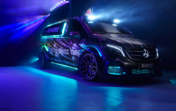 Картинка автомобили custom+van`s mercedes