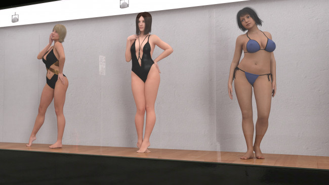 Обои картинки фото 3д графика, люди , people, взгляд, фон, девушки