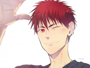 Картинка аниме kuroko+no+baske kagami taiga