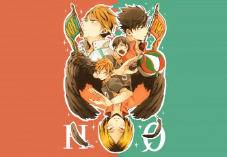 Картинка аниме haikyuu волейбол