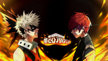 Картинка аниме boku+no+hero+academia парни