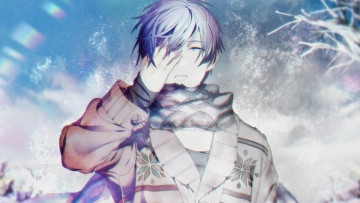 Картинка аниме vocaloid парень