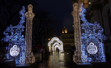 Картинка разное иллюминация арки лампочки