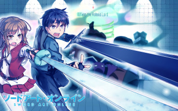 Картинка аниме sword+art+online двое
