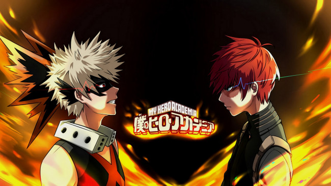 Обои картинки фото аниме, boku no hero academia, парни