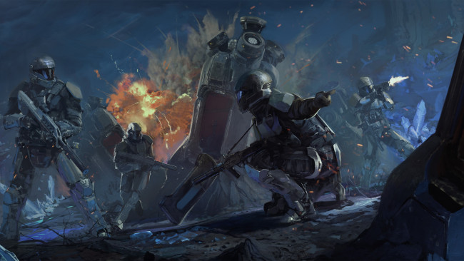 Обои картинки фото видео игры, halo wars 2, стратегия, halo, wars, 2, игра