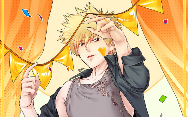 Обои картинки фото аниме, boku no hero academia, парень