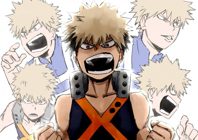 Обои картинки фото аниме, boku no hero academia, моя, геройская, академия