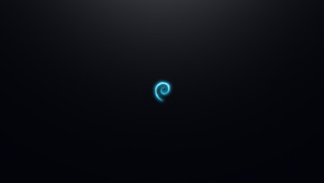 обоя компьютеры, debian, фон, логотип