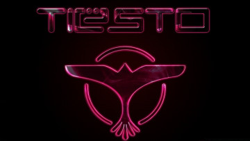 Картинка музыка -временный логотип буквы надпись тиесто