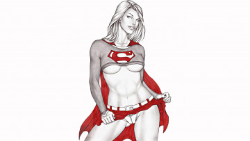 Картинка рисованное комиксы взгляд фон девушка улыбка униформа