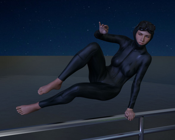 Обои картинки фото spy games, 3д графика, фантазия , fantasy, девушка, взгляд, фон