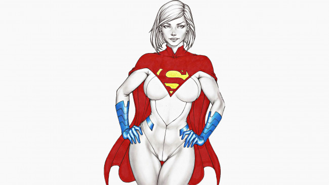 Обои картинки фото рисованное, комиксы, взгляд, девушка, фон, униформа