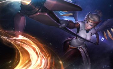 Картинка видео+игры overwatch