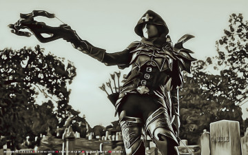 Картинка календари компьютерный+дизайн 2019 calendar копслей оружие девушка капюшон