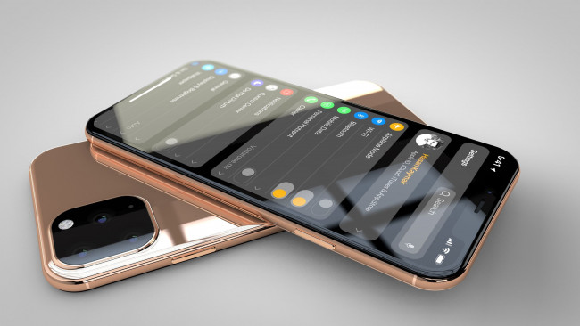Обои картинки фото iphone xi concept 2019, бренды, iphone, xi, concept, 2019, мобильный, телефон, концепт