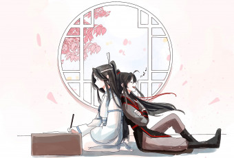 Картинка аниме mo+dao+zu+shi вэй усянь лань ванцзы