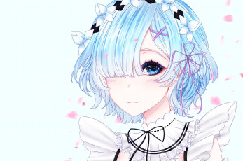 Картинка аниме re +zero+kara+hajimeru+isekai+seikatsu жизнь в альтернативном мире с нуля