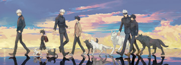 Картинка аниме jujutsu+kaisen магическая битва