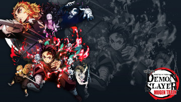 Картинка аниме demon+slayer +kimetsu+no+yaiba demon slayer kimetsu no yaiba the movie mugen train