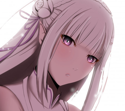 Обои картинки фото аниме, re,  zero kara hajimeru isekai seikatsu, жизнь, в, альтернативном, мире, с, нуля